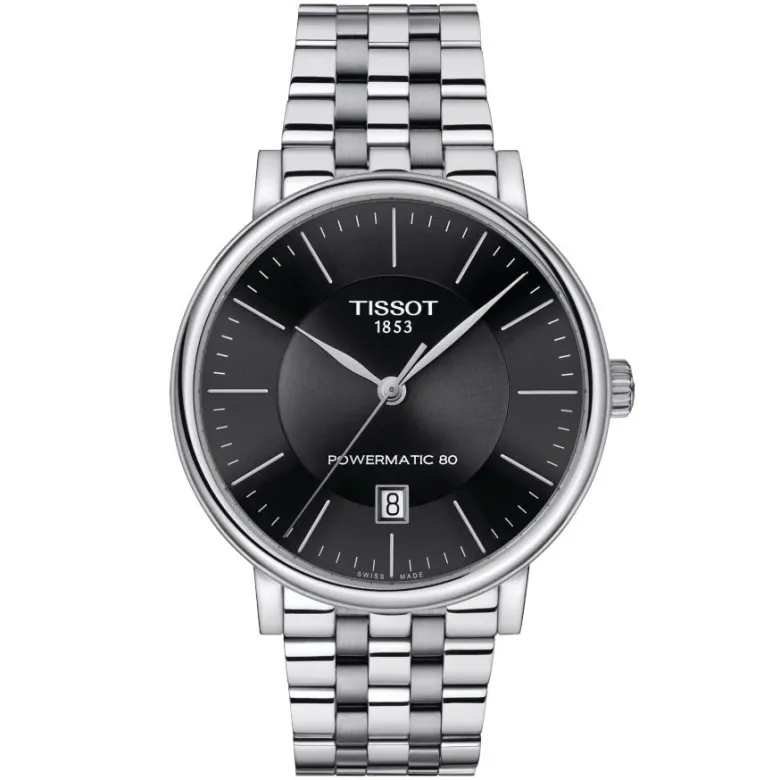 Tissot Carson Premium Powermatic 80 T122.407.11.051.00, miesten rannekello