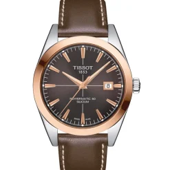 Tissot Gentleman Powermatic 80 Silicium T927.407.46.291.00 18K kulta, miesten rannekello