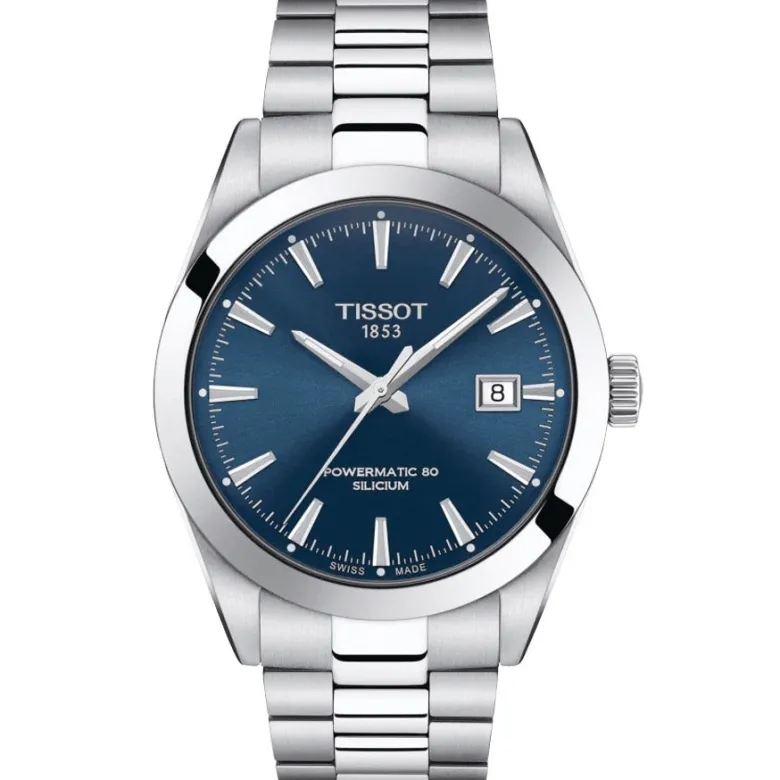 Tissot Gentleman Powermatic 80 Silicium T127.407.11.041.00, miesten rannekello