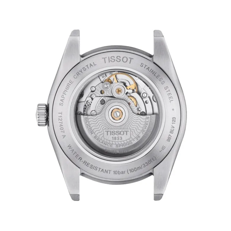 Tissot Gentleman Powermatic 80 Silicium T127.407.11.051.00, miesten rannekello