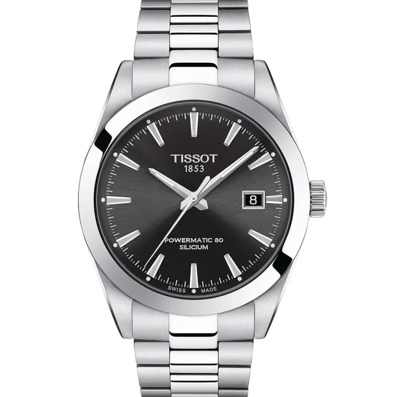 Tissot Gentleman Powermatic 80 Silicium T127.407.11.051.00, miesten rannekello