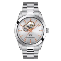 Tissot Gentleman Powermatic 80 Open Heart T1274071103101 rannekello