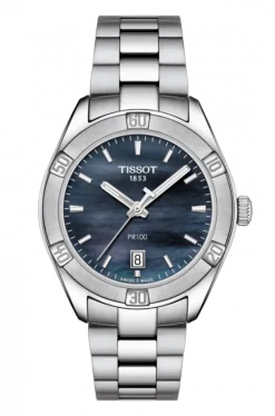Tissot PR 100 Sport Chic T101.910.11.121.00, naisten rannekello