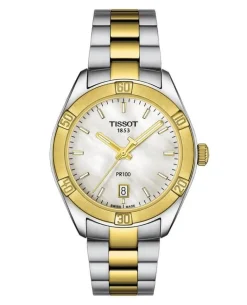 Tissot PR 100 Sport Chic T101.910.22.111.00, naisten rannekello