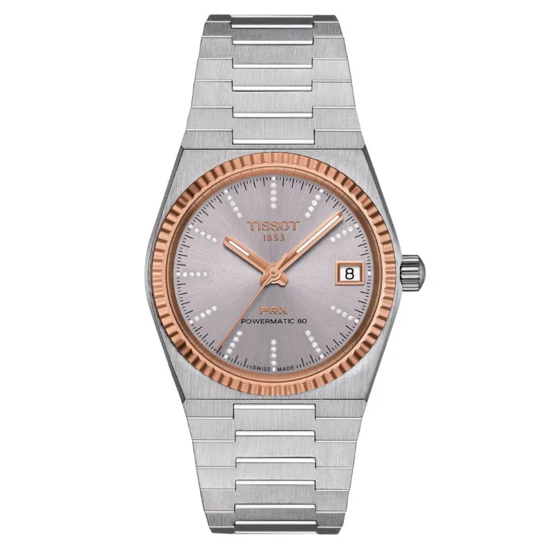 Tissot PRX Powermatic 80, 35mm, T9312074133600 rannekello