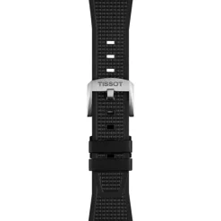 Tissot PRX ranneke, 40 mm, musta silikoni, T852048462