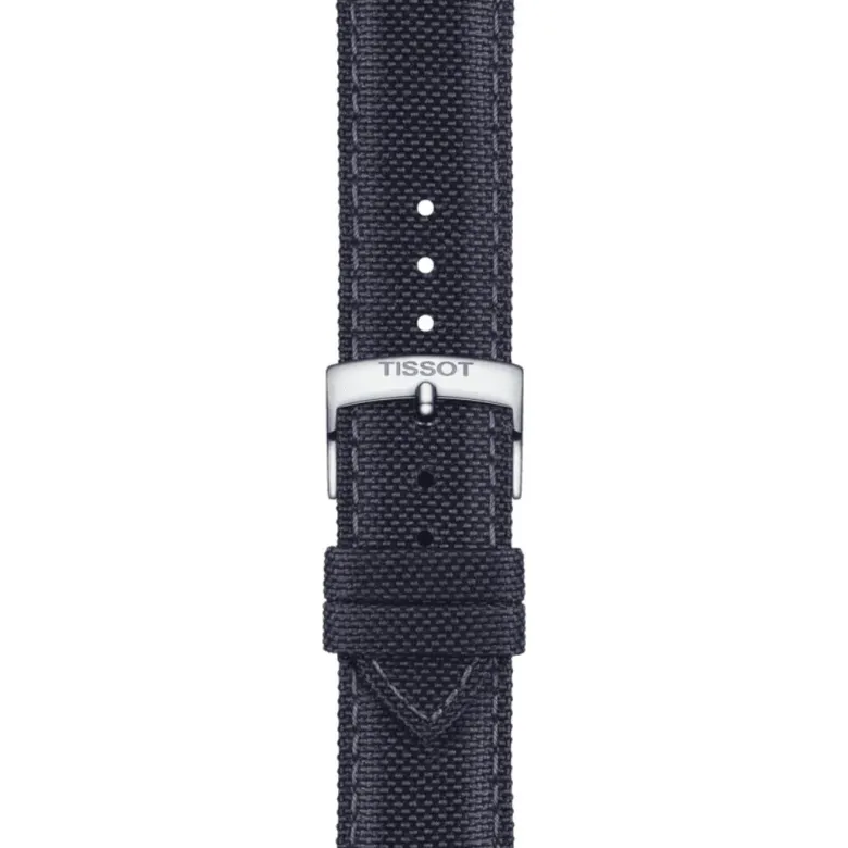 Tissot ranneke, 21 mm, harmaa kangas, T852048183