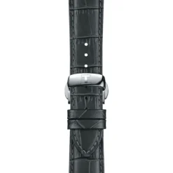 Tissot ranneke, 21 mm, harmaa nahka, T852045750