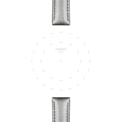 Tissot ranneke, 16 mm, harmaa nahka, T852047129