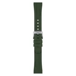 Tissot ranneke, 20 mm, khakinvihreä silikoni, T852049054