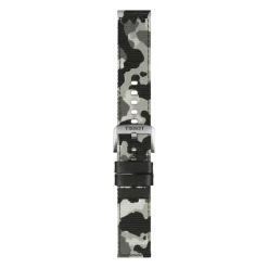 Tissot ranneke, 22 mm, maastokuvioitu kangas, T852046771