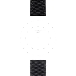 Tissot ranneke, 21 mm, musta kangas, T852043157