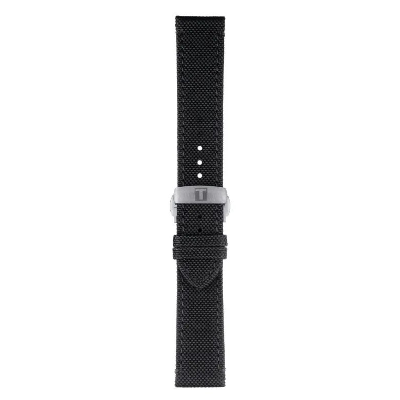Tissot ranneke, 21 mm, musta kangas, T852043157