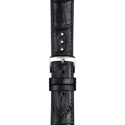 Tissot ranneke, 20 mm, musta nahka, T852043012