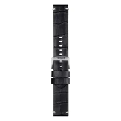 Tissot ranneke, 22 mm, musta nahka, T852046775