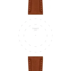 Tissot ranneke, 21 mm, ruskea nahka, T852048229