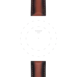 Tissot ranneke, 20 mm, ruskea nahka, T852046842