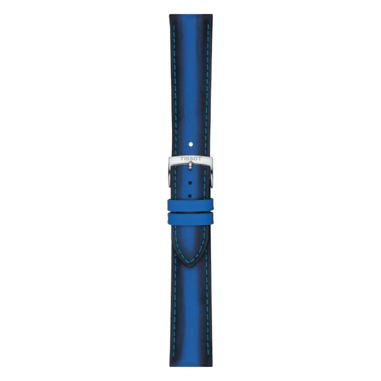 Tissot ranneke, 20 mm, sininen nahka, T852046840