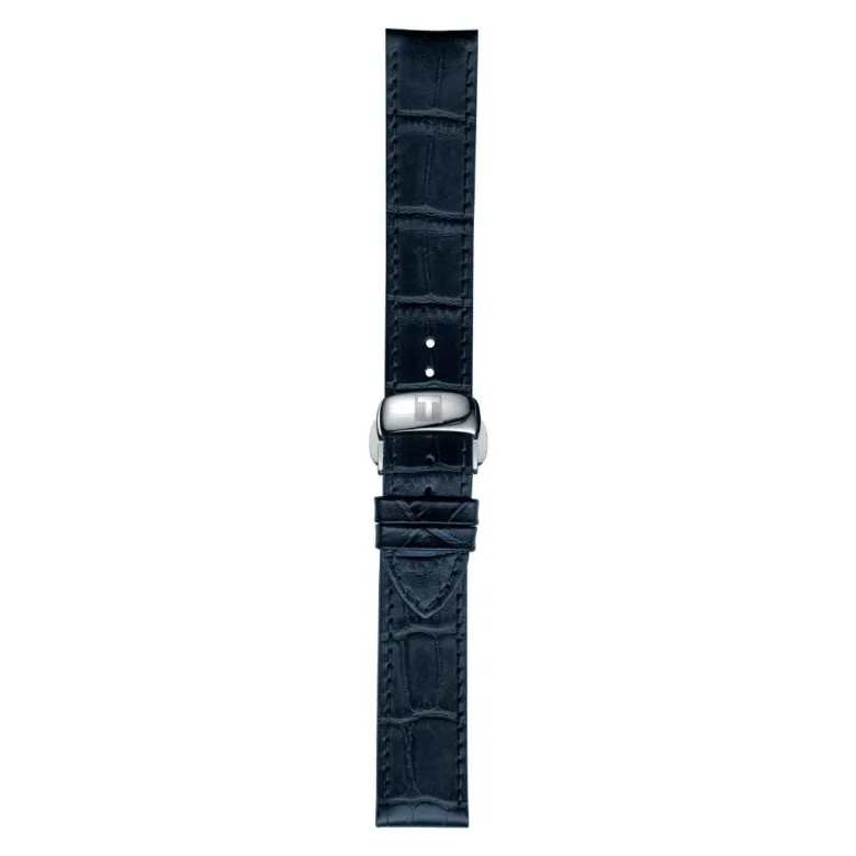 Tissot ranneke, 19 mm, sininen nahka, T852032781