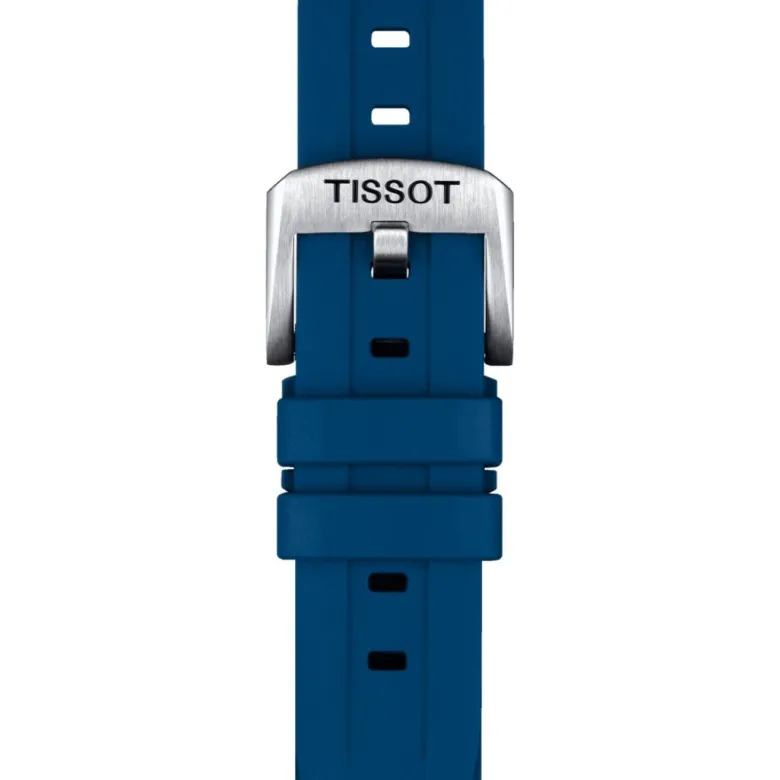 Tissot ranneke, 20 mm, sininen silikoni, T852044837