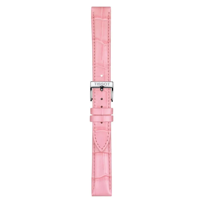 Tissot ranneke, 16 mm, vaaleanpunainen nahka, T852047114