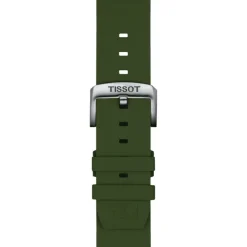 Tissot ranneke, 22 mm, vihreä silikoni, T852047177