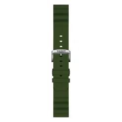 Tissot ranneke, 22 mm, vihreä silikoni, T852047177