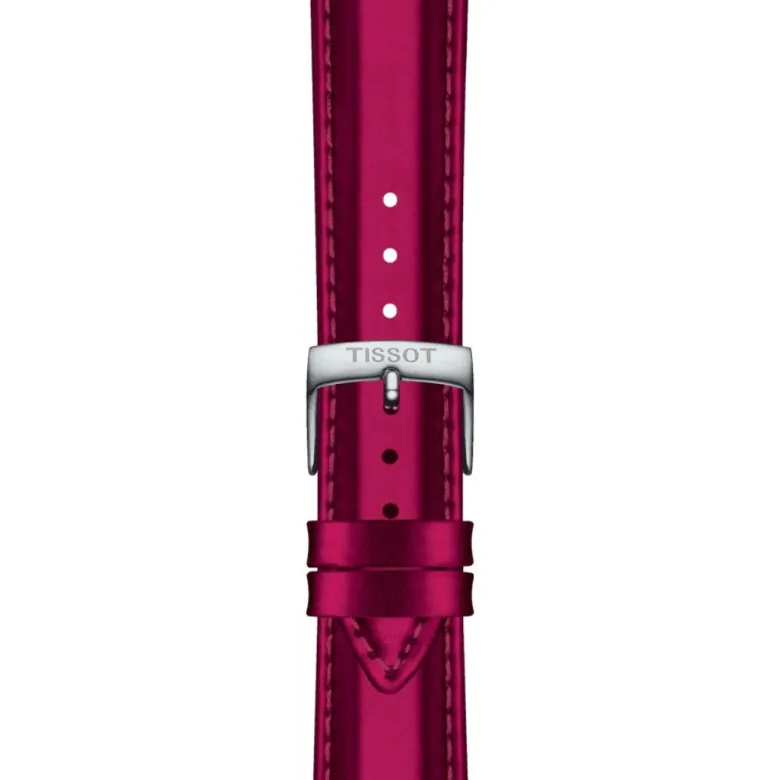 Tissot ranneke, 18 mm, viininpunainen, T852048152