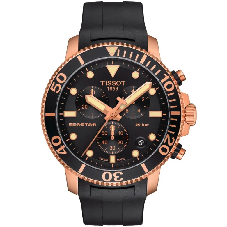 Tissot Seastar 1000 Chronograph T120.417.37.051.00, miesten rannekello