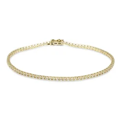 Vittoria keltakultainen tennis timanttirannekoru, 0,97ct