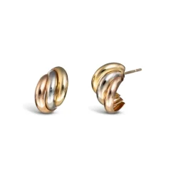 Vittoria korvakorut, kelta-, valko- ja ruusukulta