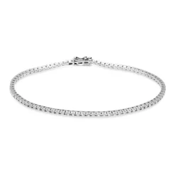Vittoria valkokultainen tennis timanttirannekoru, 0,97ct