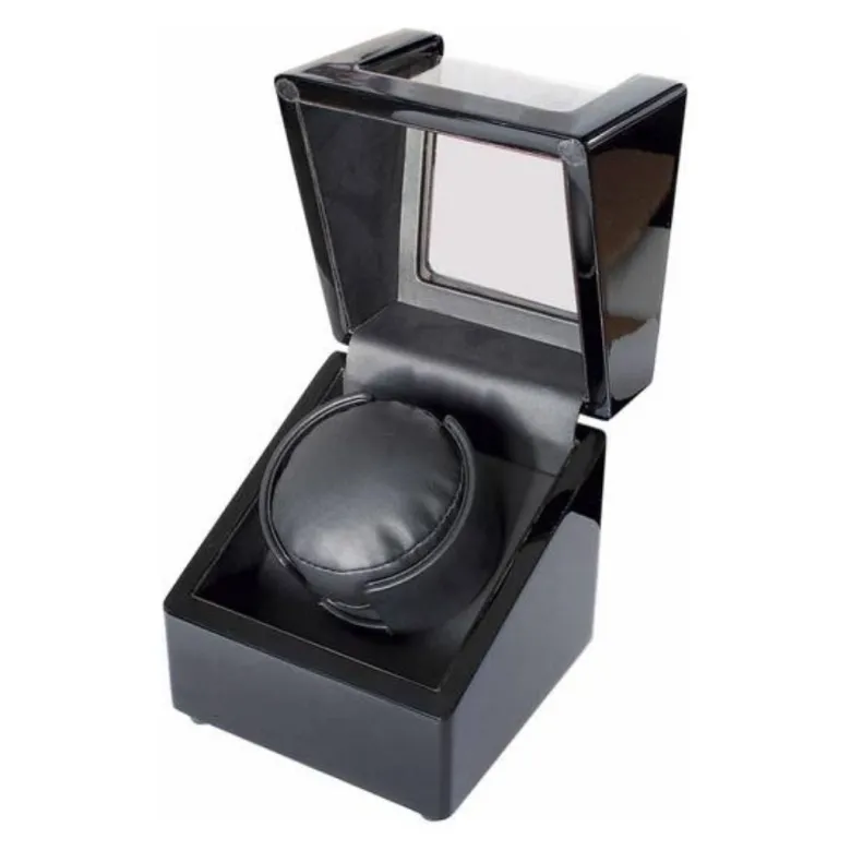 Watch Winder, musta pianolakattu, 078822